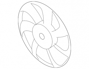 Left cooling fan Subaru Ascent 19-26