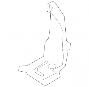 Driver's side heating duct for the Audi E-Tron 19-23