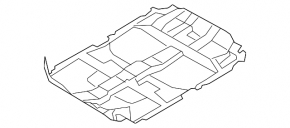 Nissan Murano z51 09-09 floor covering