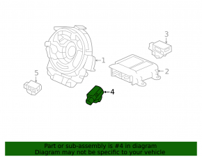 Airbag Sensor Front Right Acura MDX 14-20