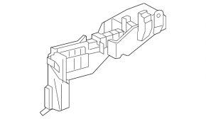 Toyota Camry v40 hybrid underhood fuse box latch broken