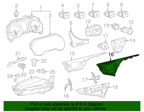 Monitor, display, navigation Toyota Camry v70 18-19