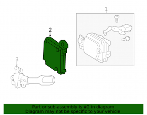 DRIVER ECU Toyota Rav4 13-18