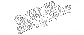 Monitor mounting bracket for the Audi A5 F5 20-25