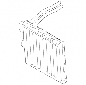 Kia Forte 4D 14-18 heater core