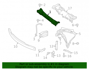 TV upper bar Mercedes GLK-class X204 10-15