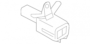 Mazda CX-70 25-26 ambient air temperature sensor