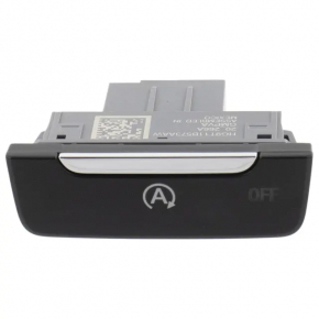Ford Edge 19-24 Auto Start Button with Chrome