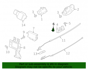 Ford Escape MK4 20- Tailgate Close Button