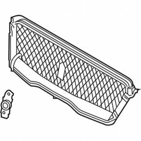 19-19 Lincoln MKC Chrome Grille
