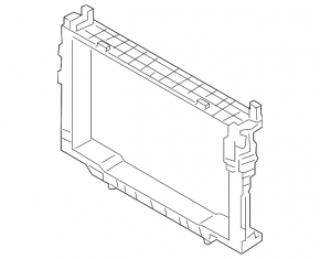 Jaguar I-Pace 19-23 radiator frame