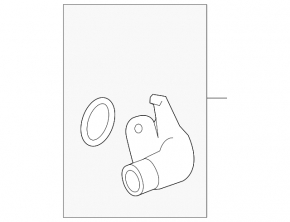 Thermostat housing Lexus ES300h 13-18