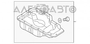 Oil pan Hyundai Tucson 16-21