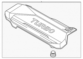 Kia K5 21-24 1.6T Engine Cover