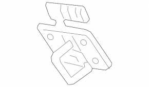 Hook of the hood lock VW Atlas 18-20 prerest