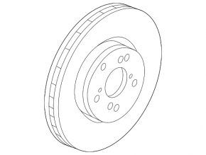 Front right brake disc Honda Accord 18-22 310/25mm