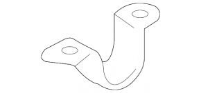 Left rear stabilizer bar mounting bracket for Lexus RX400h 06-09 FWD