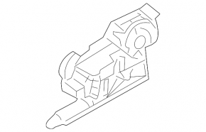 Audi Q7 4L 10-15 trunk lock