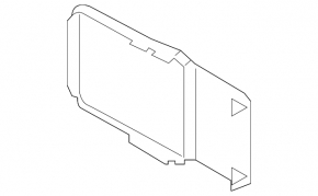 Blind Spot Sensor Cover (BSM) Left for Audi E-Tron 19-23