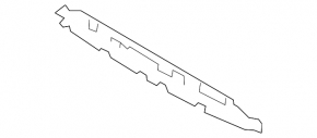 Lower grille front bumper Audi Q7 16-19