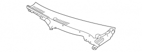 Windscreen wiper grille plastic left Infiniti Q50 14-20