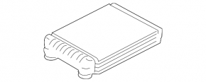 Chevrolet Volt 16- heater radiator