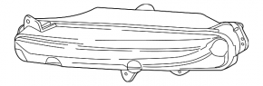 Fog lamp PTF right Lincoln MKX 16-18