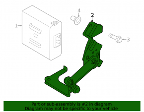 Mazda CX-5 13-16 Body Level Sensor