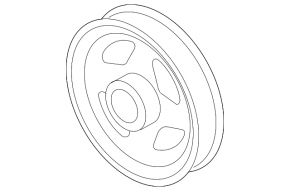 Crankshaft Pulley MR18DE Nissan Versa 1.8 10-12
