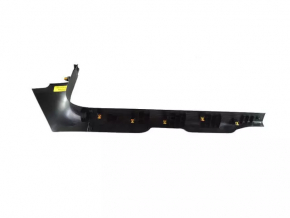 Door sill trim front left Dodge Challenger 15-19 black