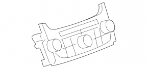 Climate control control Chevrolet Malibu 13-15 auto