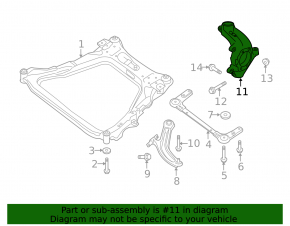 Front right axle Nissan Rogue 17 - assembly JP NTY