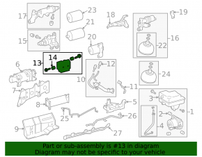 Lexus LX570 08-21 Suspension Leveling System Valve