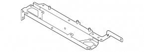 Bracket of cooling system valves for Audi E-Tron 19-23