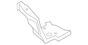 Audi E-Tron 19-23 passenger heating duct