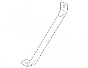 Front bumper reinforcement bracket right BMW X5 F15 14-18