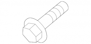 Camber bolt with washer Infiniti QX50 19-