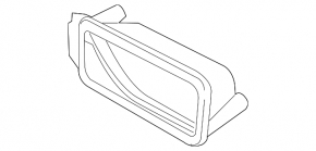 Inside door handle, front right, VW Jetta 11-18 USA