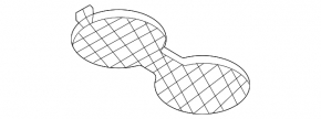 Audi Q5 80A 18-24 Black Rubber Center Console Cup Holder Mat