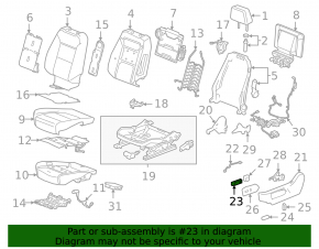 Chevrolet Equinox EV 24-26 Driver's Seat Control