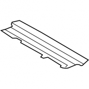 Lower radiator deflector Lincoln Nautilus 19-23