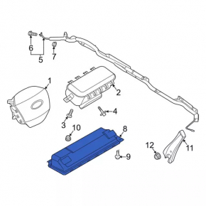 Airbag knee driver's left Ford Explorer 20-