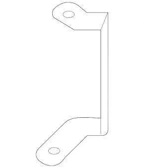 TV bracket upper right Land Rover Range Rover Velar 18-23