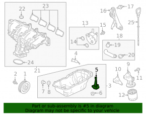 Mazda CX-5 17- 2.5 Engine Oil Level Sensor