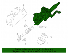 Steering column Chevrolet Cruze 11-15