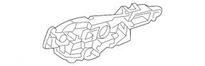 Rear left door handle mechanism Chevrolet Equinox 18-