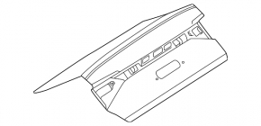 VW Jetta 25-26 trunk lid