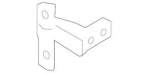 Door hinge upper rear right Volvo XC40 16-