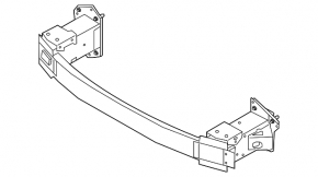 Front Bumper Reinforcement Volvo XC40 19-22