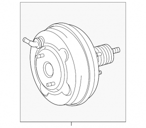 Lexus IS 14-15 Vacuum Booster